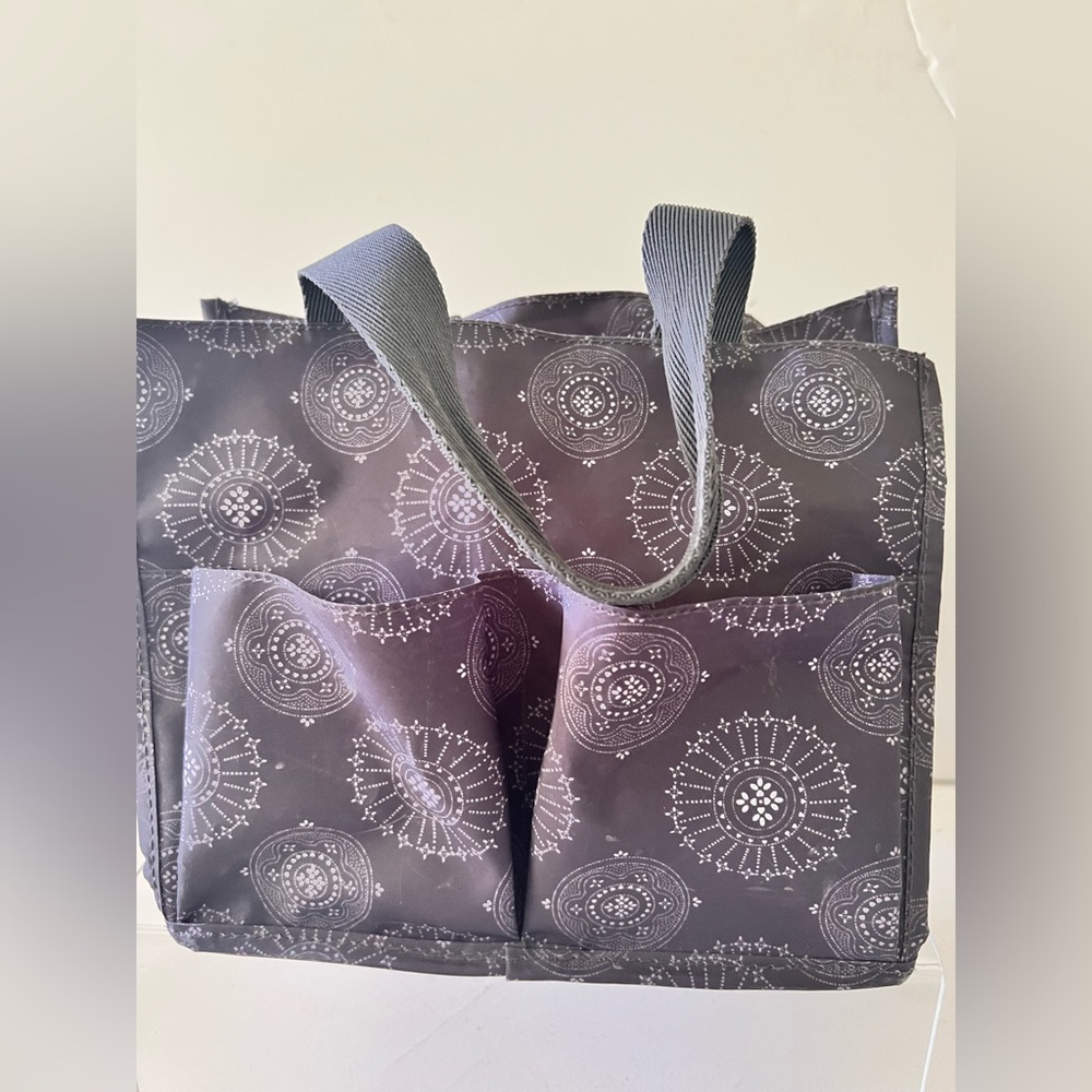 Chic PB Teen Dorm Caddy Shower Bathroom Organizer Gray. Pre-owned. Never used